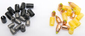 Traditions A1829 Sight-In Combo Pack Muzzleloader Bullets 15 Smackdown 50 cal 250gr/ 15 Plinker 50cal 240gr