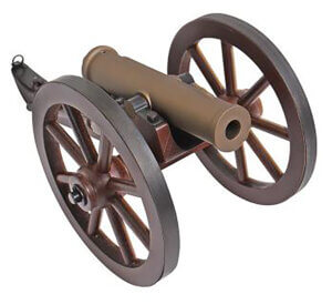 Traditions CN8061 Mountain Howitzer Mini Cannon 50 Cal 6.75″ Burnt Bronze Barrel Breech Action Traditions CN8061 Mountain Howitzer Mini Cannon 50 Cal 6.75″ Burnt Bronze Barrel Breech Action