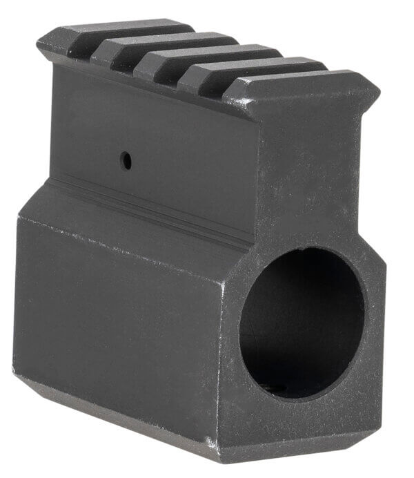 LBE Unlimited ARRGBUH Railed Gas Block Upper Receiver Height AR Platform Black Anodized Aluminum
