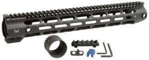 Midwest Industries MICRL30815  Combat Handguard AR-308/LR-308 Black Hardcoat Anodized 15″ 6061-T6 Aluminum