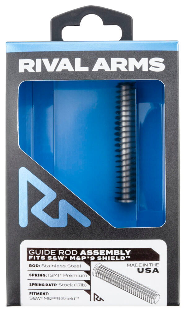 Rival Arms RARA50M101S Guide Rod Assembly Guide Rod Assembly Stainless Steel for S&W M&P-9 Rival Arms RARA50M101S Guide Rod Assembly Guide Rod Assembly Stainless Steel for S&W M&P-9