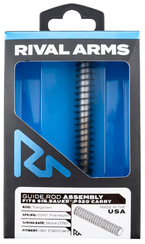 Rival Arms RARA50S301T Guide Rod Assembly Guide Rod Assembly Tungsten for Sig P320 Carry Rival Arms RARA50S301T Guide Rod Assembly Guide Rod Assembly Tungsten for Sig P320 Carry