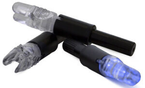 NAP NAPILLNBL6PK Thunderglo Illuminated Nock Blue 6 Pack NAP NAPILLNBL6PK Thunderglo Illuminated Nock Blue 6 Pack