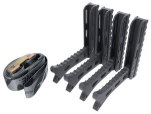 Hawk HWKHHSTP4P Helium Steps Black Aluminum 4 Pack Hawk HWKHHSTP4P Helium Steps Black Aluminum 4 Pack