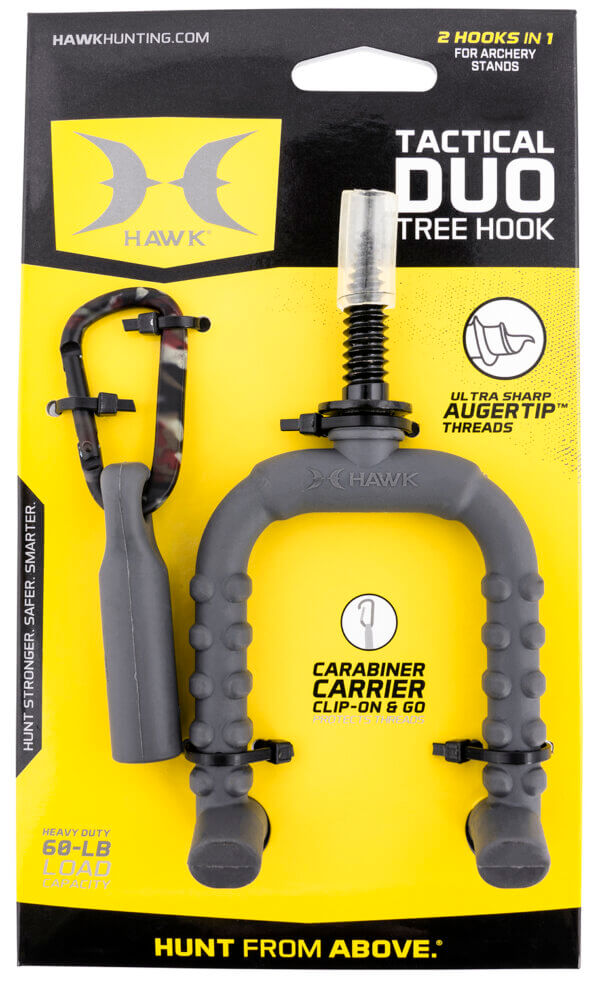 Hawk HWK3011 Tactical Duo Tree Hook Black Hawk HWK3011 Tactical Duo Tree Hook Black