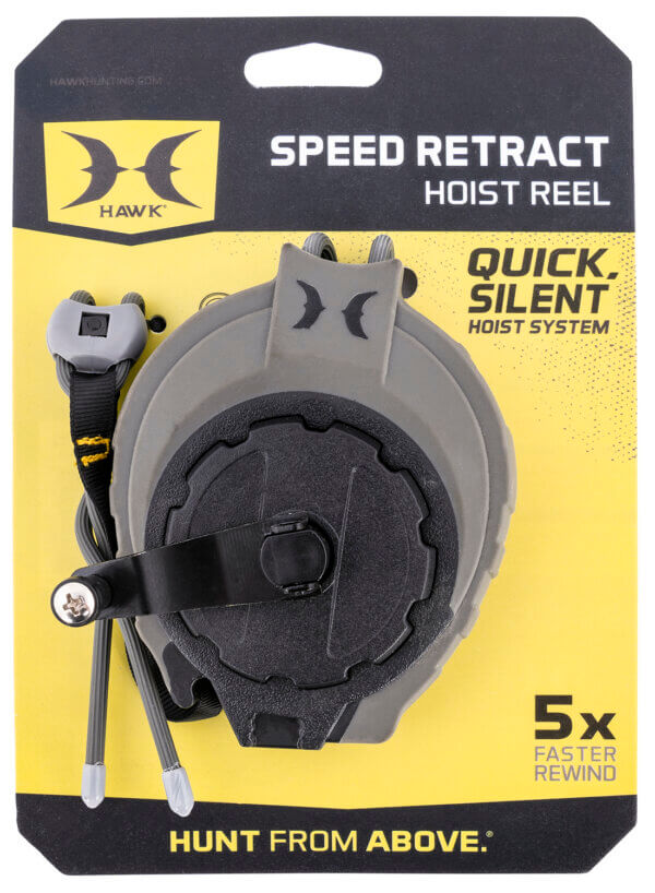 Hawk HWKHA3036 Speed Retract Hoist Reel ODG Tangle Free flat Line 30′ 40 lbs Hawk HWKHA3036 Speed Retract Hoist Reel ODG Tangle Free flat Line 30′ 40 lbs