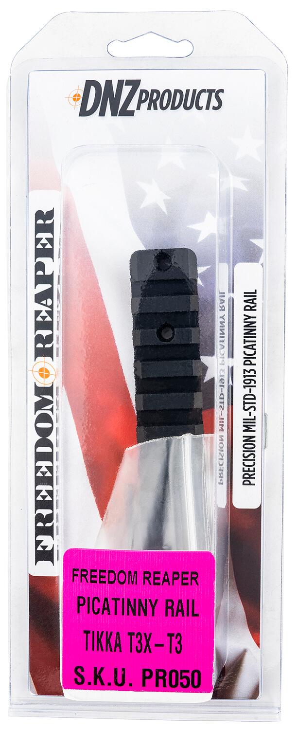 DNZ PR050 Freedom Reaper Picatinny Rail Black Anodized Tikka T3 DNZ PR050 Freedom Reaper Picatinny Rail Black Anodized Tikka T3