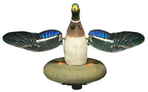 Higdon Outdoors 53077 XS Splashing Flasher Mallard Drake Species Multi Color Features Built-In Timer Higdon Outdoors 53077 XS Splashing Flasher Mallard Drake Species Multi Color Features Built-In Timer
