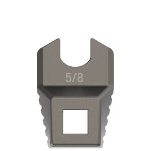 Real Avid AVMF58MDW Master -Fit Muzzle Device Wrench 5/8″ Titanium Titanium/Stainless Steel AR-Platform Free-Float Handle