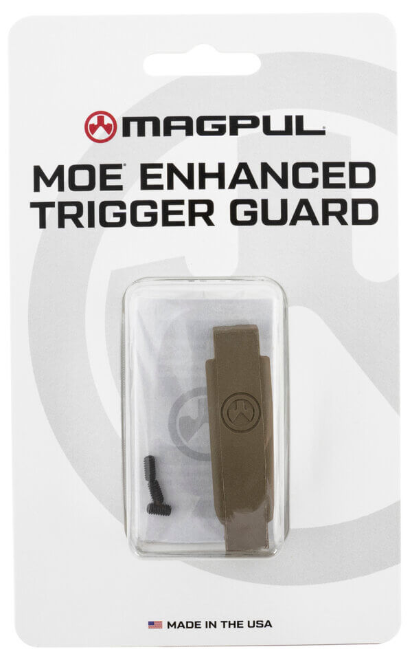 Magpul MAG1186FDE MOE Enhanced Trigger Guard Flat Dark Earth Polymer For AR-15/M4 Magpul MAG1186FDE MOE Enhanced Trigger Guard Flat Dark Earth Polymer For AR-15/M4