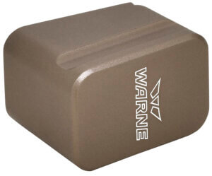Warne MEG1954DE Magazine Extension  made of 6061-T6 Aluminum with Hardcoat Anodized Flat Dark Earth Finish for Glock 19  23 Magazines (Adds 5rds 9mm Luger  4rds 40 S&W)