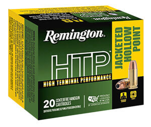 Remington Ammunition 23012 HTP  45 Colt 230 gr Jacket Hollow Point 20rd Box