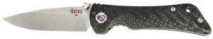 Southern Grind SG06030008 Spider Monkey 3.25″ Folding Drop Point Plain Satin S35VN SS Blade/ 4.19″ Black Textured Carbon Fiber Handle Includes Pocket Clip Southern Grind SG06030008 Spider Monkey 3.25″ Folding Drop Point Plain Satin S35VN SS Blade/ 4.19″ Black Textured Carbon Fiber Handle Includes Pocket Clip