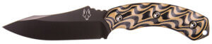 Southern Grind SG0507020601 Jackal 4.75″ Fixed Drop Point Plain Black PVD 8670 Steel Blade 4.50″ Black/Tan G10 3D Milled Handle Includes Sheath Southern Grind SG0507020601 Jackal 4.75″ Fixed Drop Point Plain Black PVD 8670 Steel Blade 4.50″ Black/Tan G10 3D Milled Handle Includes Sheath