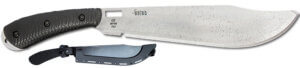 Southern Grind SG01070002 Grandaddy 11.78″ Fixed Bowie Plain Satin 8670 Steel Blade Black G10 Handle Southern Grind SG01070002 Grandaddy 11.78″ Fixed Bowie Plain Satin 8670 Steel Blade Black G10 Handle
