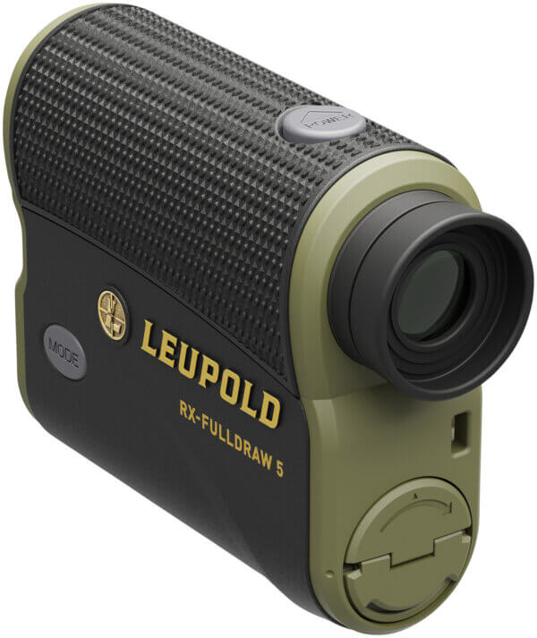 Leupold 182444 RX FullDraw 5 6x 22mm 1200 yds Max Distance Red OLED Display Black/Green Features Flightpath Technology
