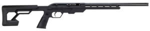 Savage Arms 45114 64 Precision 22 LR 10+1 16.50″ Matte Black Threaded Heavy Carbon Steel Barrel  Drilled & Tapped Carbon Steel Receiver  M-Lok Compatible Forend  Black Synthetic Chassis Stock