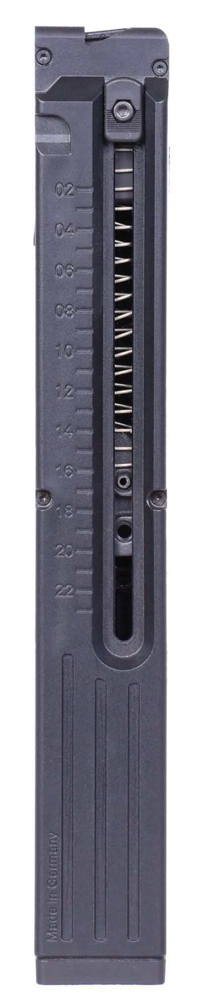 Mauser Rimfire 4400013 MP40 23rd 22 LR For Mauser MP-40 Black Polymer Mauser Rimfire 4400013 MP40 23rd 22 LR For Mauser MP-40 Black Polymer