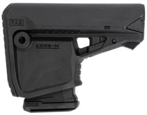 FAB Defense FXGLCOREMAGB GL-Core Survival Buttstock w/Rubber Butt Pad & Built-In Mag Carrier for AR-Platform Compatible w/Mil-Spec & Commercial Tubes Black Polymer (Tube NOT Included) FAB Defense FXGLCOREMAGB GL-Core Survival Buttstock w/Rubber Butt Pad & Built-In Mag Carrier for AR-Platform Compatible w/Mil-Spec & Commercial Tubes Black Polymer (Tube NOT Included)