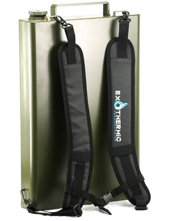 Exothermic Technologies PFBACKPACK Pulsefire Backpack Kit Green Powder Coated Aluminum 14.30″ Long Fuel Gasoline/Gasoline Diesel Mix Works With Pulsefire LRT/UBF Includes 3.3 Gallon Tank/Hose/Shoulder Straps Exothermic Technologies PFBACKPACK Pulsefire Backpack Kit Green Powder Coated Aluminum 14.30″ Long Fuel Gasoline/Gasoline Diesel Mix Works With Pulsefire LRT/UBF Includes 3.3 Gallon Tank/Hose/Shoulder Straps