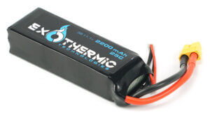 Exothermic Technologies BATTERY2200 Spare Battery Black 11.1 Volts Lithium Polymer 2200 mAh Exothermic Technologies BATTERY2200 Spare Battery Black 11.1 Volts Lithium Polymer 2200 mAh