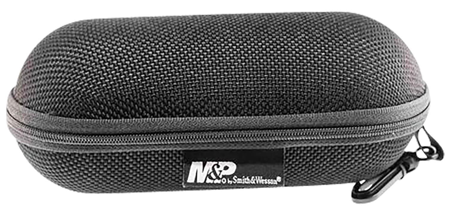 M&P Accessories 110168 Thunderbolt Shooting Glasses Full Size Clear Mirror Lens Black Frame M&P Accessories 110168 Thunderbolt Shooting Glasses Full Size Clear Mirror Lens Black Frame