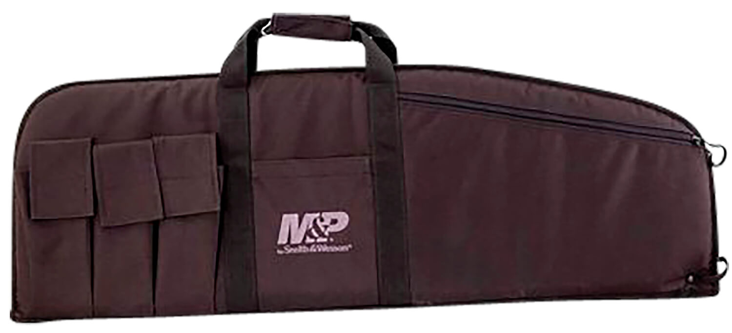 M&P Accessories 110016 Duty Series Large Case 45″ Black 5 Exterior Mag Pouches for Rifle/Shotgun M&P Accessories 110016 Duty Series Large Case 45″ Black 5 Exterior Mag Pouches for Rifle/Shotgun