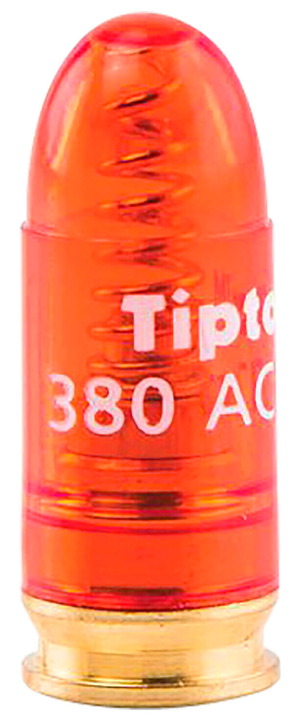 Tipton 337377 Snap Caps Pistol 380 ACP Brass/Plastic 5 pk