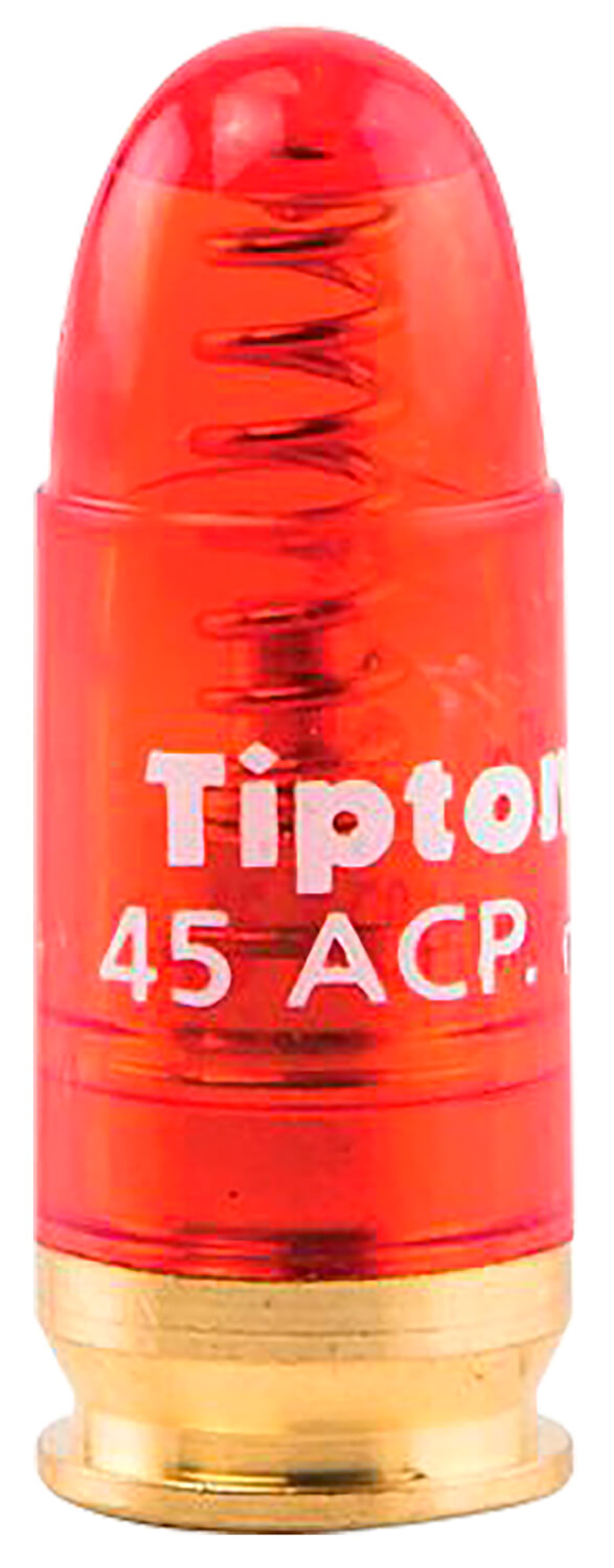 Tipton 146331 Snap Caps Pistol 45 ACP Brass/Plastic 5 pk