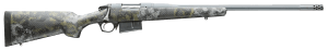 Bergara Rifles BPR2665CM Premier Canyon Full Size 6.5 Creedmoor 3+1 20" Sniper Gray Cerakote #4 Taper Fluted Barrel Sniper Gray Cerakote Drilled & Tapped Steel Receiver Swamper Rouge Camo AG Composite Carbon Fiber Stock Right Hand