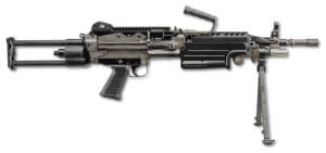 FN 46100171 M249S Para 5.56x45mm NATO 16.10″ Barrel 30+1 Mag Or 200rd Belt Capacity Black Rotating & Telescoping Stock Hydraulic Recoil Buffer Non-Slip Buttplate Optics Ready FN 46100171 M249S Para 5.56x45mm NATO 16.10″ Barrel 30+1 Mag Or 200rd Belt Capacity Black Rotating & Telescoping Stock Hydraulic Recoil Buffer Non-Slip Buttplate Optics Ready