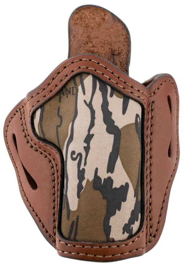 1791 Gunleather MOBH24BRWR BH2.4 Optic Ready OWB 2.4 Brown/Mossy Oak Leather Belt Slide Fits Walther PPQ/Sig P320/Springfield XD-M 1791 Gunleather MOBH24BRWR BH2.4 Optic Ready OWB 2.4 Brown/Mossy Oak Leather Belt Slide Fits Walther PPQ/Sig P320/Springfield XD-M