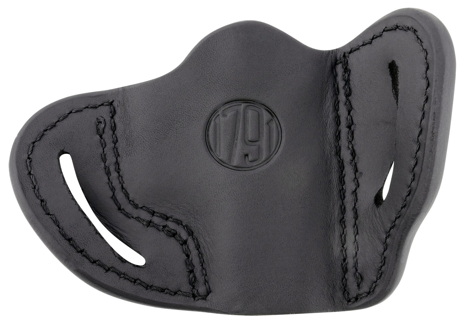 1791 Gunleather ORBHCSBLL BHC Optic Ready OWB Compact Stealth Black Leather Belt Slide Compatible w/Glock 43/Sig P365/Walther PPK Left Hand 1791 Gunleather ORBHCSBLL BHC Optic Ready OWB Compact Stealth Black Leather Belt Slide Compatible w/Glock 43/Sig P365/Walther PPK Left Hand