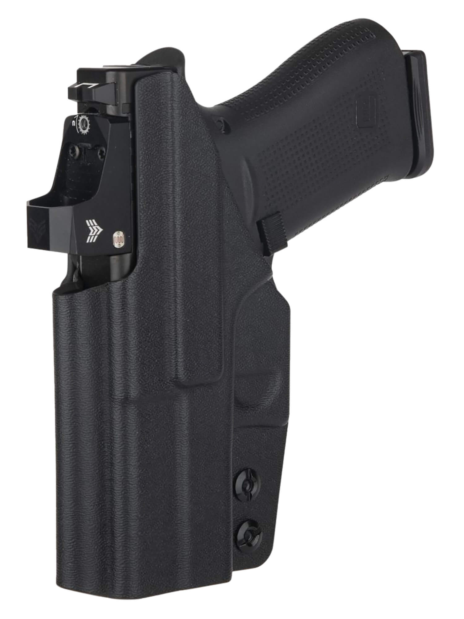 1791 Gunleather TACIWBG43XMOSBLKL Tactical Kydex IWB Black Kydex Belt Clip Compatible w/Glock 43/43X/43X MOS/48 Right Hand 1791 Gunleather TACIWBG43XMOSBLKL Tactical Kydex IWB Black Kydex Belt Clip Compatible w/Glock 43/43X/43X MOS/48 Right Hand