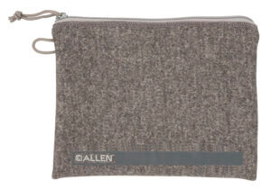 Allen 3627 Pistol Pouch Gray Polyester w/Lockable Zippers ID Label & Fleece Lining Holds Full Size Handgun 7ā³ L x 9ā³ W Interior Dimensions Allen 3627 Pistol Pouch Gray Polyester w/Lockable Zippers ID Label & Fleece Lining Holds Full Size Handgun 7ā³ L x 9ā³ W Interior Dimensions