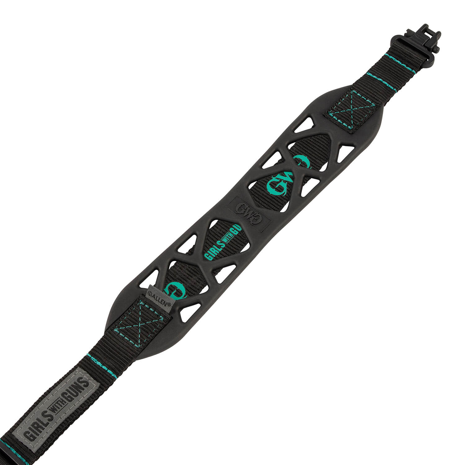 Girls With Guns 8274 Black Label made of Black Rubber with 22.50″-39″ OAL Swivels & Adjustable Design for Rifles Girls With Guns 8274 Black Label made of Black Rubber with 22.50″-39″ OAL Swivels & Adjustable Design for Rifles