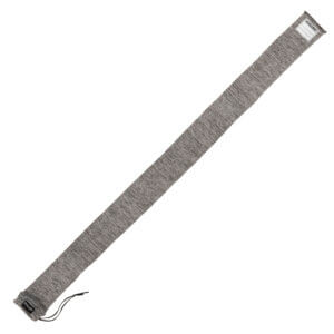 Allen 13167 Stretch Knit Gun Sock Gray Silicone-Treated Knit w/Custom ID Labeling Holds Rifles with Scope or Shotguns 52 L x 3.75″ W Interior Dimensions”
