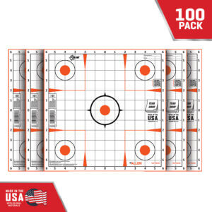 EZ-Aim 15333100 Sight-In Grid Paper Self-Adhesive 12″ x 12″ Orange/White 100 Per Pack EZ-Aim 15333100 Sight-In Grid Paper Self-Adhesive 12″ x 12″ Orange/White 100 Per Pack