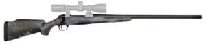 Fierce Firearms FCRG65CM20TP Carbon Rage  Full Size 6.5 Creedmoor 4+1  20″ C3 Carbon Fiber Barrel  Tungsten Gray Cerakote Titanium Receiver  Phantom Camo Fixed Fierce Tech C3 Stock  Right Hand