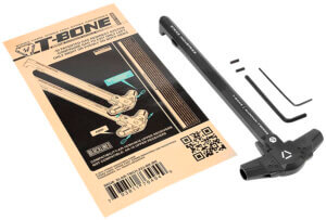 Strike Industries ARTBCH223BKBK T-Bone Charging Handle .223/5.56x45mm Nato Black Polymer Handles Aluminum Shaft for AR-15