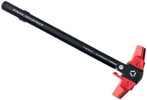 Strike Industries ARTBCH223BKRED T-Bone Charging Handle .223/5.56x45mm Nato Red Polymer Handles Aluminum Shaft for AR-15