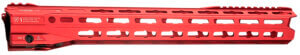 Strike Industries GRIDLOKLITE17RED GridLok Lite with Quick Rail Detach System 17″L 1.57″D M-LOK Red Aluminum for AR-15 Strike Industries GRIDLOKLITE17RED GridLok Lite with Quick Rail Detach System 17″L 1.57″D M-LOK Red Aluminum for AR-15