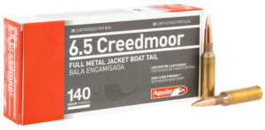 Aguila 1E650110 Target & Range Rifle 6.5Creedmoor 140gr Full Metal Jacket Boat Tail 20rd Box Aguila 1E650110 Target & Range Rifle 6.5Creedmoor 140gr Full Metal Jacket Boat Tail 20rd Box