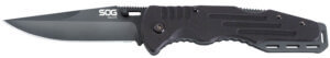 S.O.G SOGFF11CP Salute 3.62″ Folding Clip Point Plain Black Hardcased 8Cr13MoV SS Blade Black G10 Handle Includes Belt Clip S.O.G SOGFF11CP Salute 3.62″ Folding Clip Point Plain Black Hardcased 8Cr13MoV SS Blade Black G10 Handle Includes Belt Clip