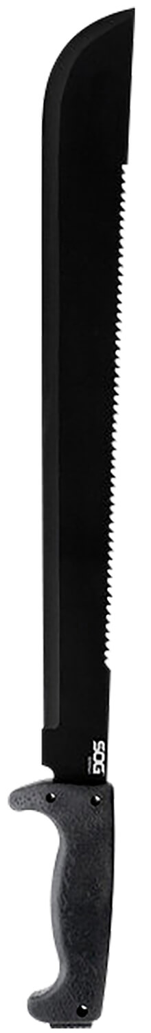 S.O.G SOGMC02N SOGfari 18″ Black Powder Coated 3Cr13MoV SS Blade Black Kraton Handle 24″ Long Includes Sheath S.O.G SOGMC02N SOGfari 18″ Black Powder Coated 3Cr13MoV SS Blade Black Kraton Handle 24″ Long Includes Sheath