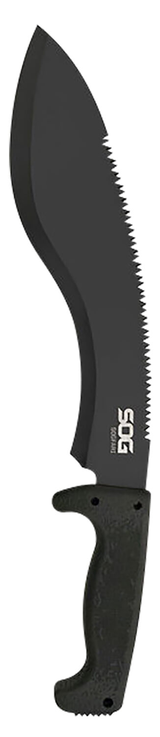 S.O.G SOGMC11N SOGfari 12″ Black Hardcased 3Cr13MoV SS Blade Black Kraton Handle 18″ Long Includes Sheath S.O.G SOGMC11N SOGfari 12″ Black Hardcased 3Cr13MoV SS Blade Black Kraton Handle 18″ Long Includes Sheath