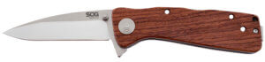 S.O.G SOGTWI17CP Twitch II 2.65″ Folding Drop Point Plain Satin AUS-8A SS Blade Brown Rosewood Handle Includes Pocket Clip S.O.G SOGTWI17CP Twitch II 2.65″ Folding Drop Point Plain Satin AUS-8A SS Blade Brown Rosewood Handle Includes Pocket Clip