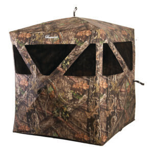 Ameristep AMSAMEBL3031 Care Taker Run & Gun Hub-Style Mossy Oak Break-Up Country 300 Durashell Plus 65″ H x 49.50″ L Ameristep AMSAMEBL3031 Care Taker Run & Gun Hub-Style Mossy Oak Break-Up Country 300 Durashell Plus 65″ H x 49.50″ L