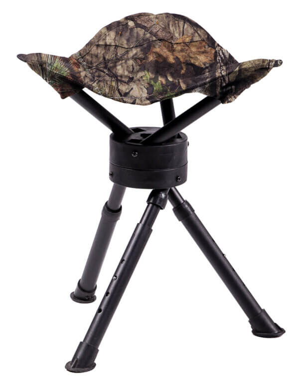 Ameristep AMSAMEFT1011 Tripod Stool 360 Degree Swivel Mossy Oak Break-Up Country Heavy Duty Fabric/Steel Ameristep AMSAMEFT1011 Tripod Stool 360 Degree Swivel Mossy Oak Break-Up Country Heavy Duty Fabric/Steel