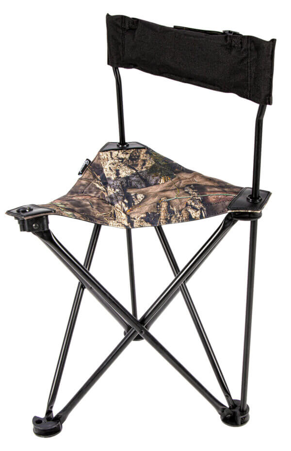 Ameristep AMSAMEFT1013 Tripod Stool w/Back Swivel Mossy Oak Break-Up Country Heavy Duty Fabric/Steel Ameristep AMSAMEFT1013 Tripod Stool w/Back Swivel Mossy Oak Break-Up Country Heavy Duty Fabric/Steel